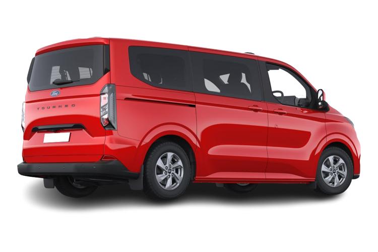 Ev Bus Back View Ford Tourneo Custom 160kW 65kWh H1 Titanium 8 seater Auto Lease