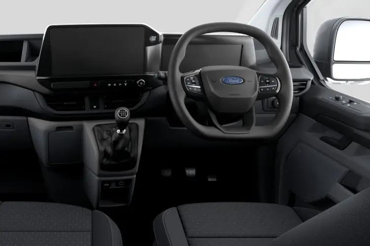 Ev Bus Back View Ford Transit Custom 210kW 65kWh H1 Double Cab Van MS-RT Auto Lease